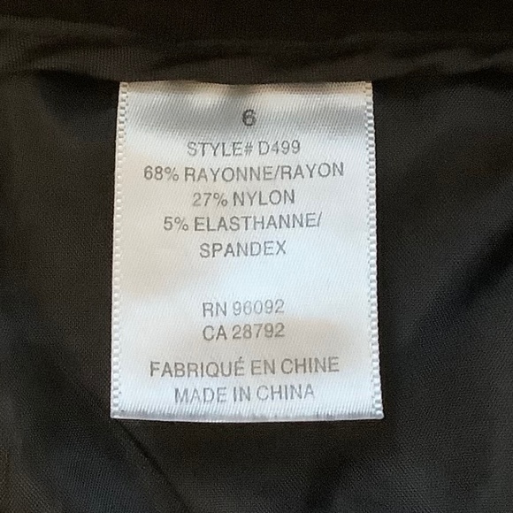 ABS Allen Schwartz Cigarette Pants - Picture 6 of 8